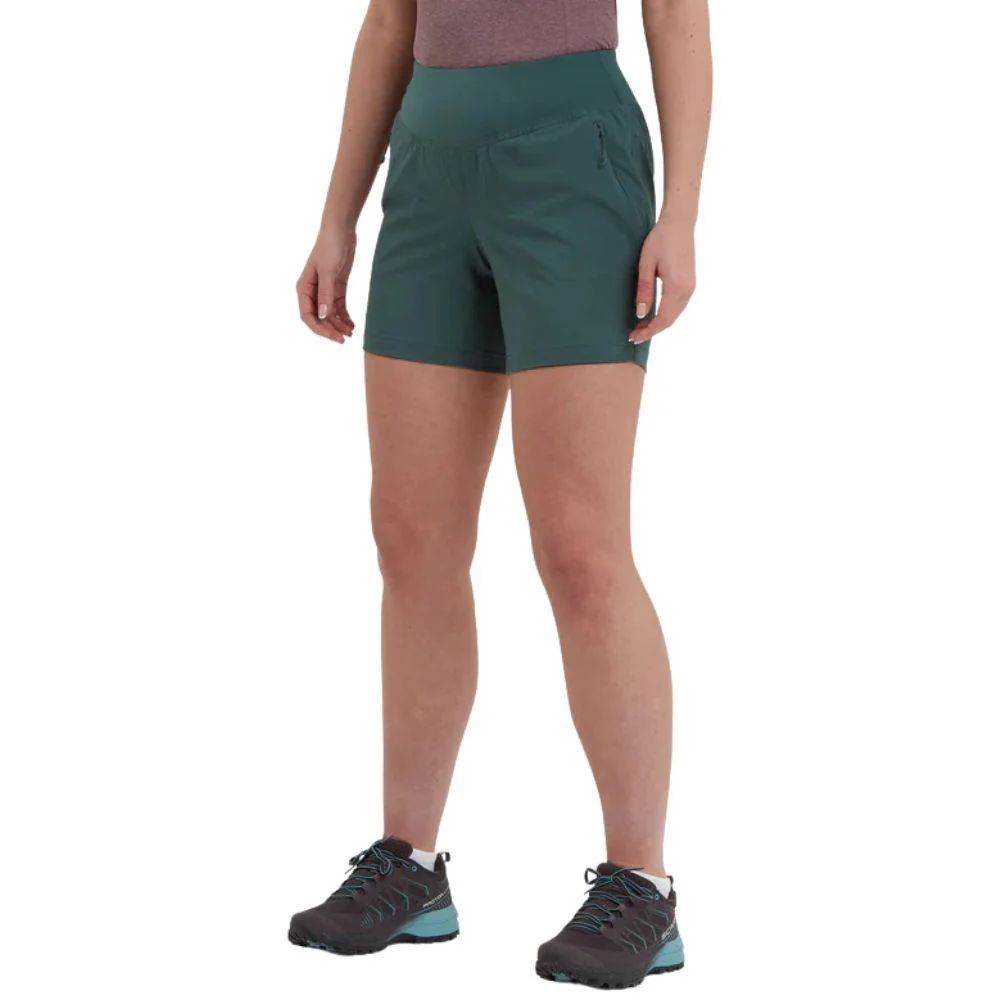 Montane Women's Tucana Lite Shorts (Deep Forest) - Image 4