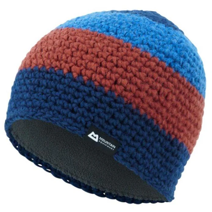 Mountain Equipment Flash Beanie (Navy/Light Ocean/Henna)