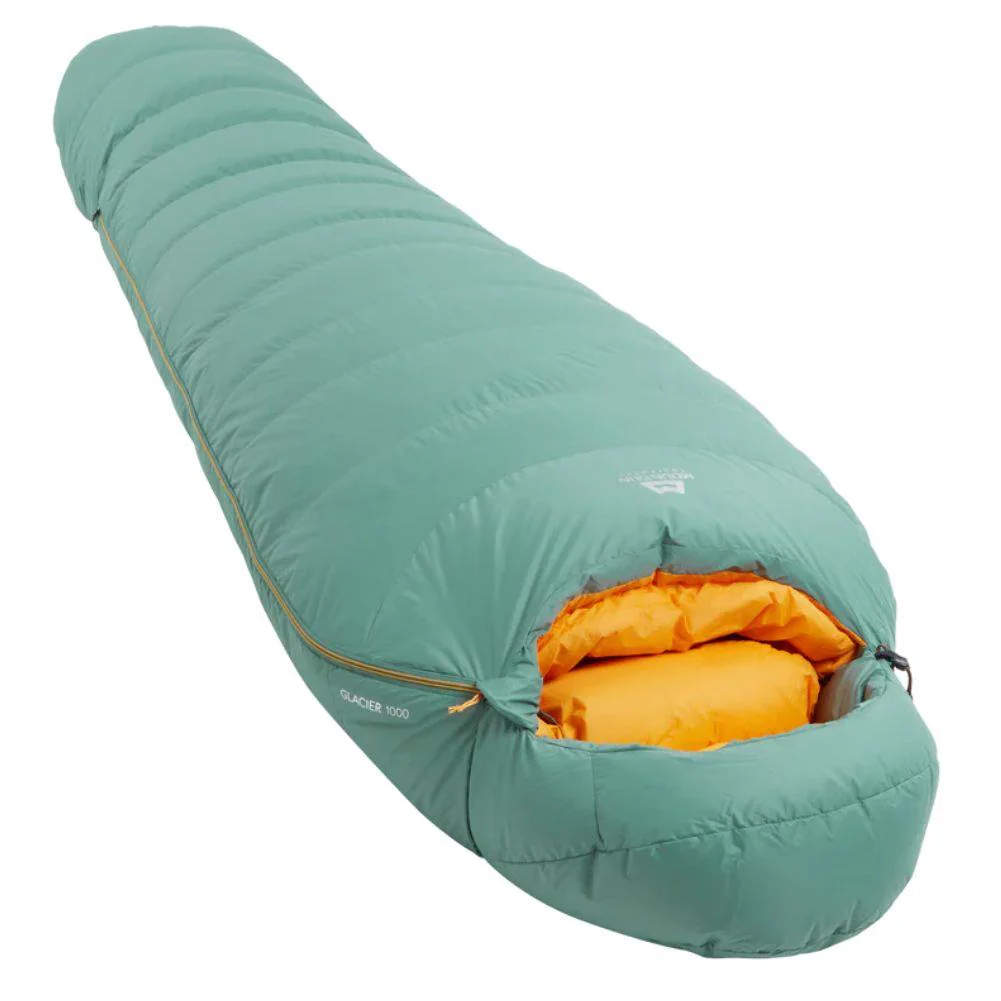 Mountain Equipment Women's Glacier 1000 Down Sleeping Bag - Regular (Sage) - Image 3