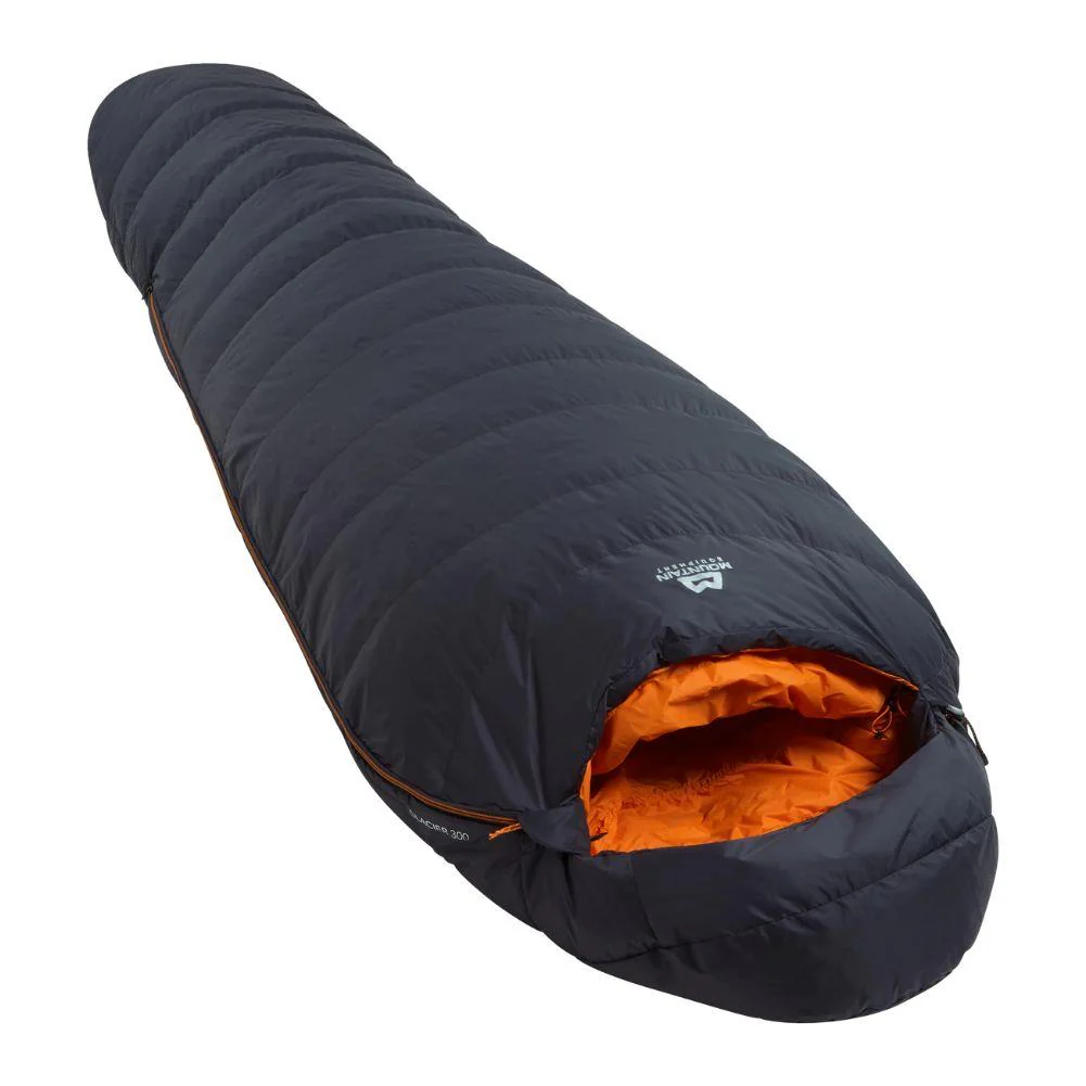 Mountain Equipment Glacier 300 Down Sleeping Bag - Long (Obsidian) - Image 9