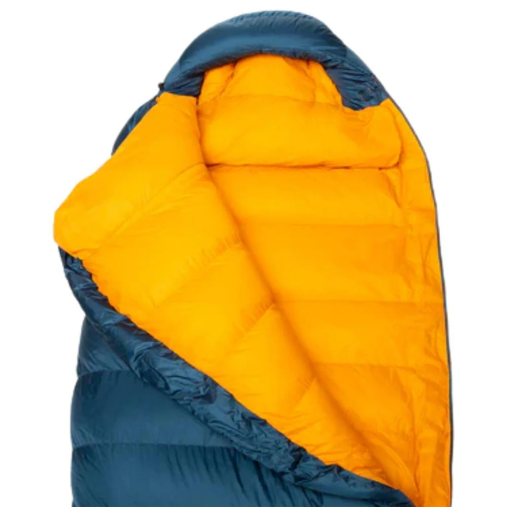 Mountain Equipment Helium 600 Down Sleeping Bag - Long (Majolica Blue) - Image 11