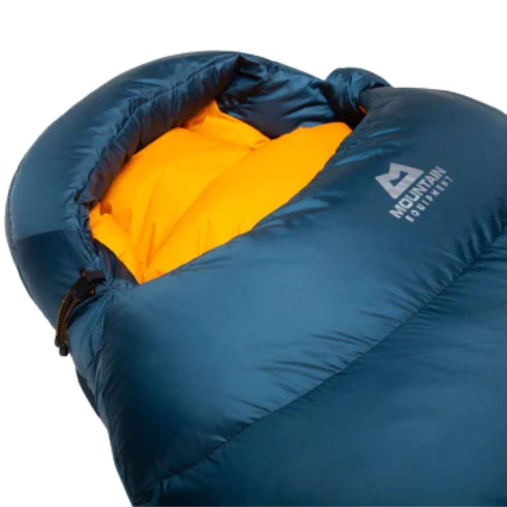 Mountain Equipment Helium 600 Down Sleeping Bag - Long (Majolica Blue) - Image 12