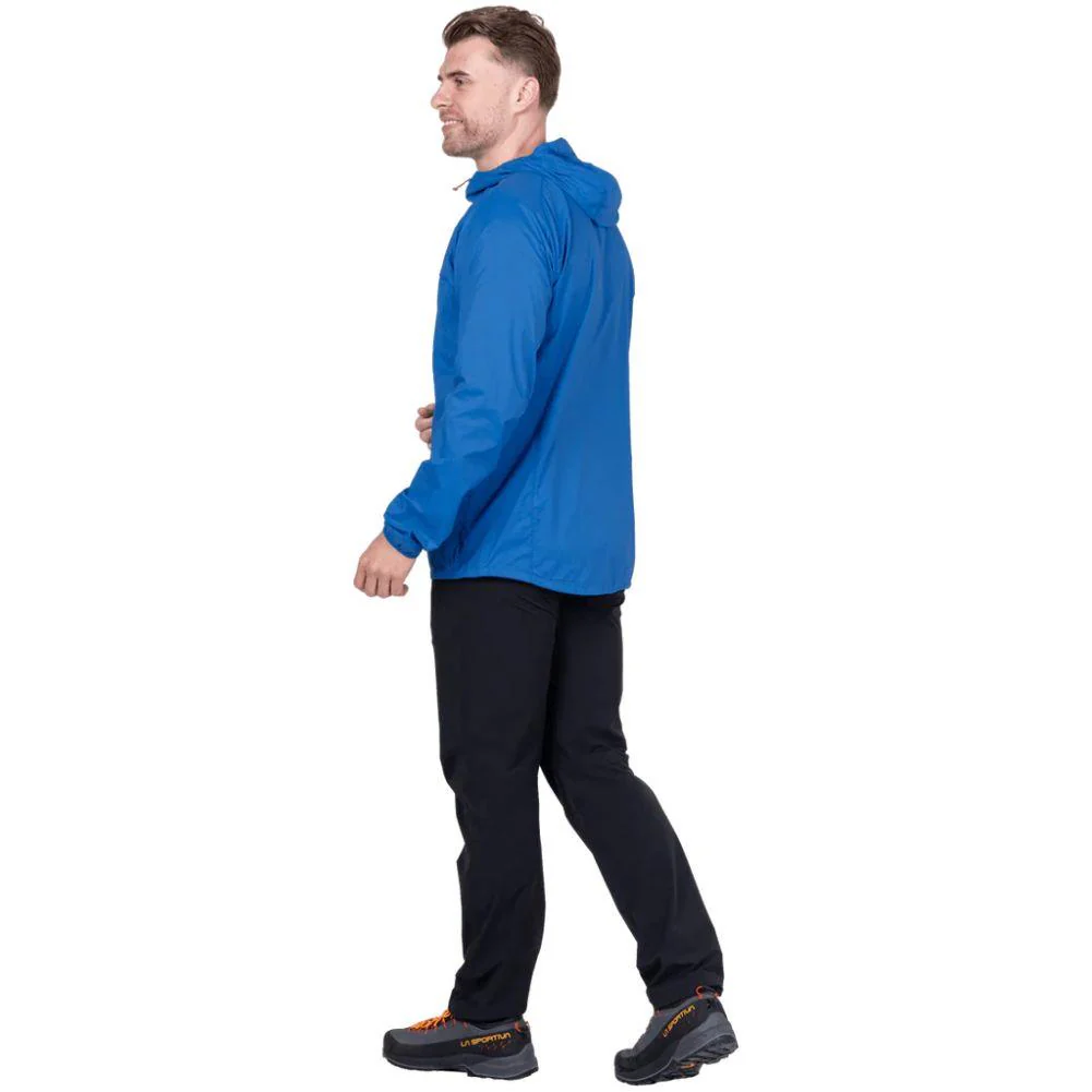Mountain Equipment Men's Aerofoil Soft Shell Hooded Jacket (Atlantic Blue) - Image 3