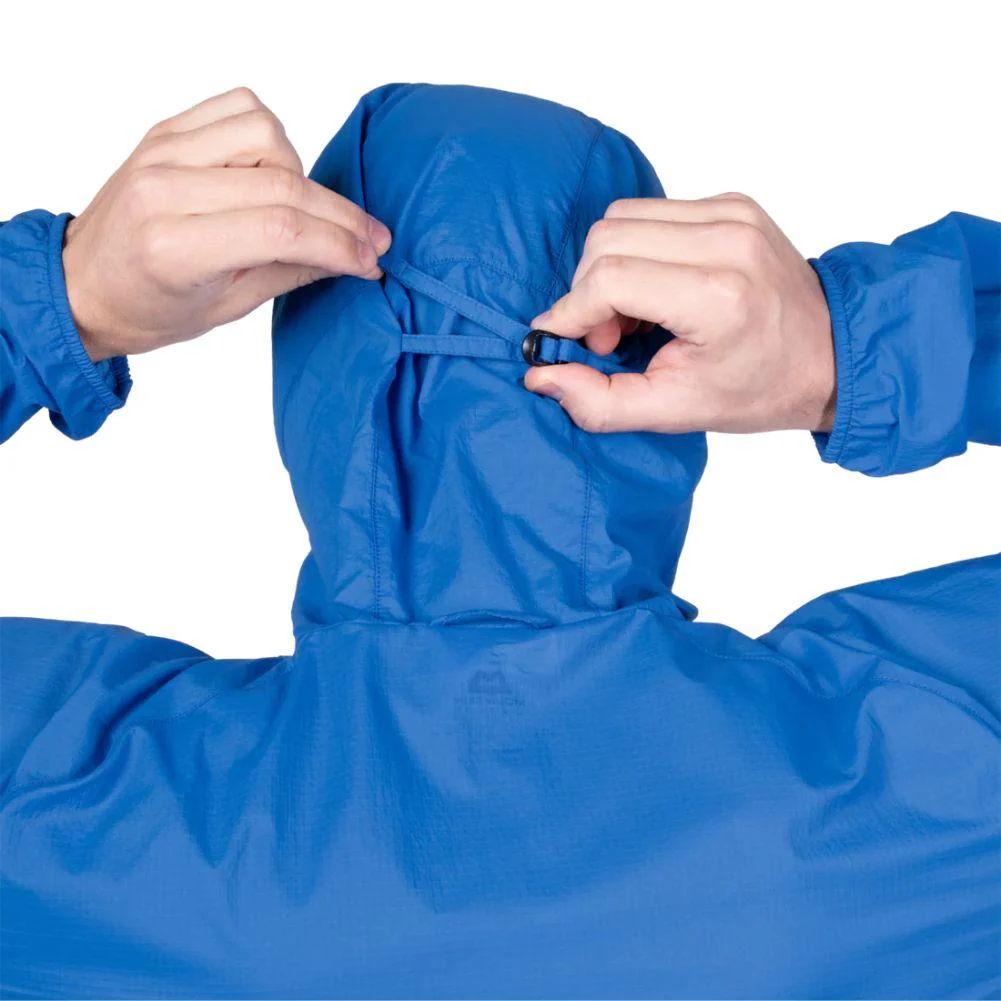 Mountain Equipment Men's Aerofoil Soft Shell Hooded Jacket (Atlantic Blue) - Image 8