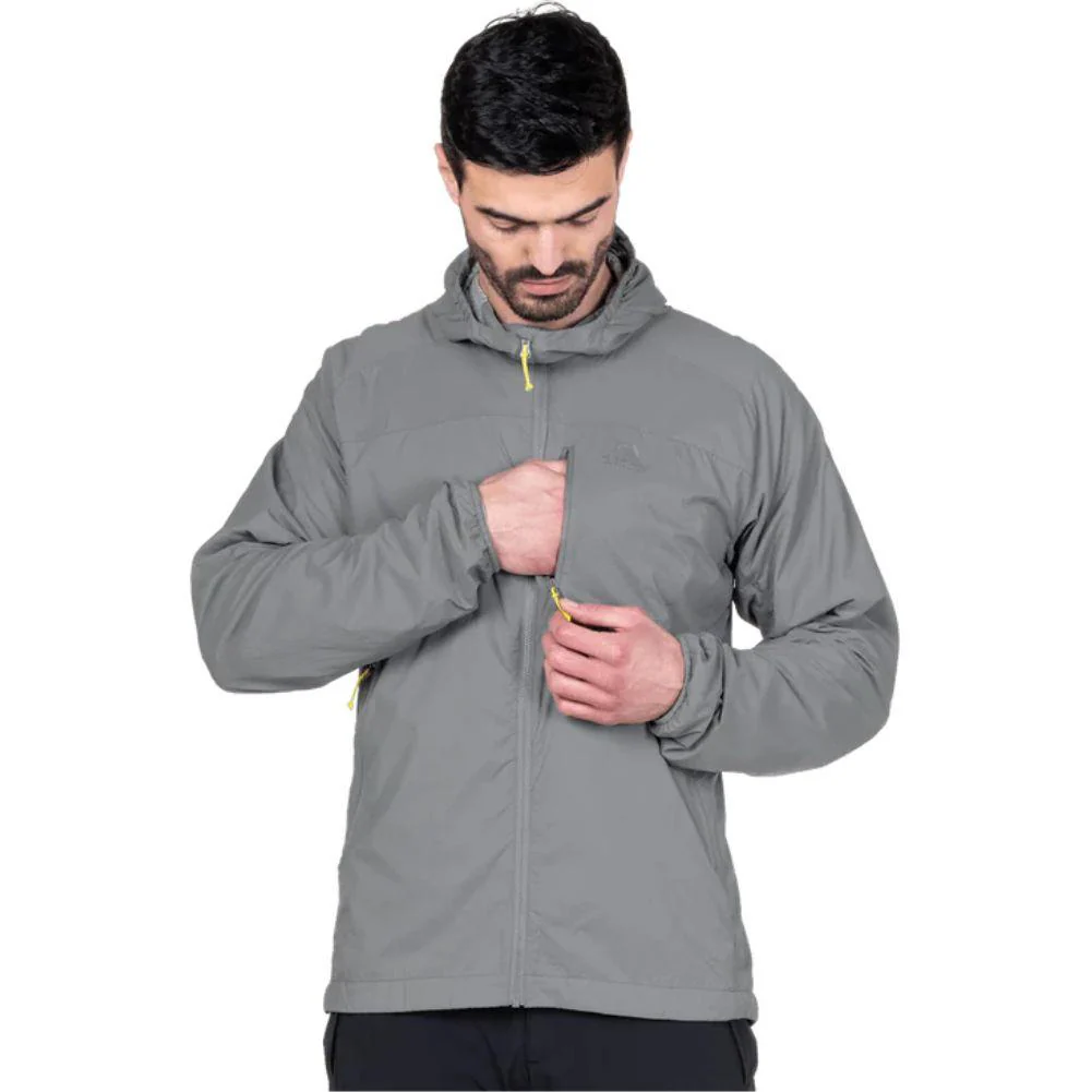 Mountain Equipment Men's Aerotherm Hooded Jacket (Tufa) - Image 8