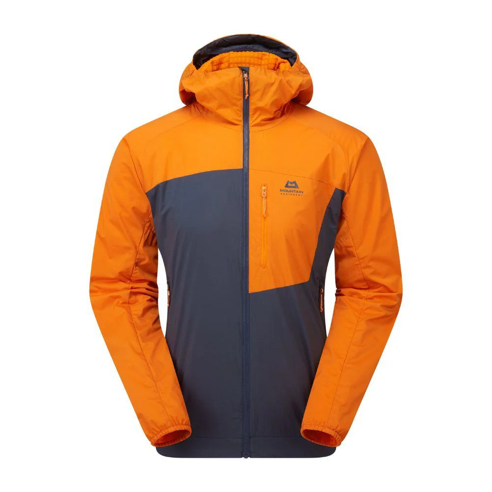 Mountain Equipment Men's Aerotherm Jacket (BlueNights/Ember)