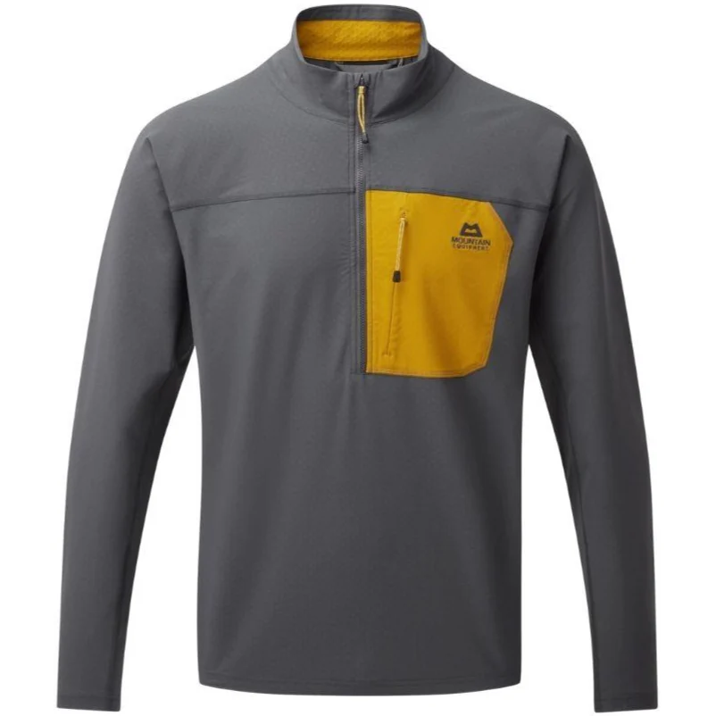 Mountain Equipment Men's Arrow 1/4 Zip (Anvil Grey)