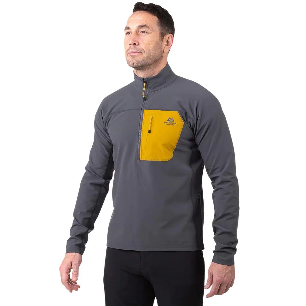 Mountain Equipment Men's Arrow 1/4 Zip (Anvil Grey) - Image 5