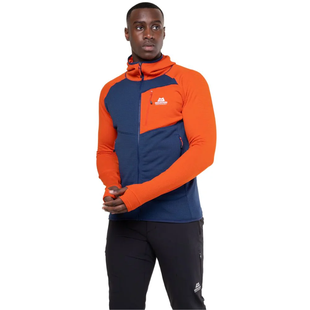 Mountain Equipment Men's Eclipse Hooded Jacket (Medieval/Cardinal) - Image 2