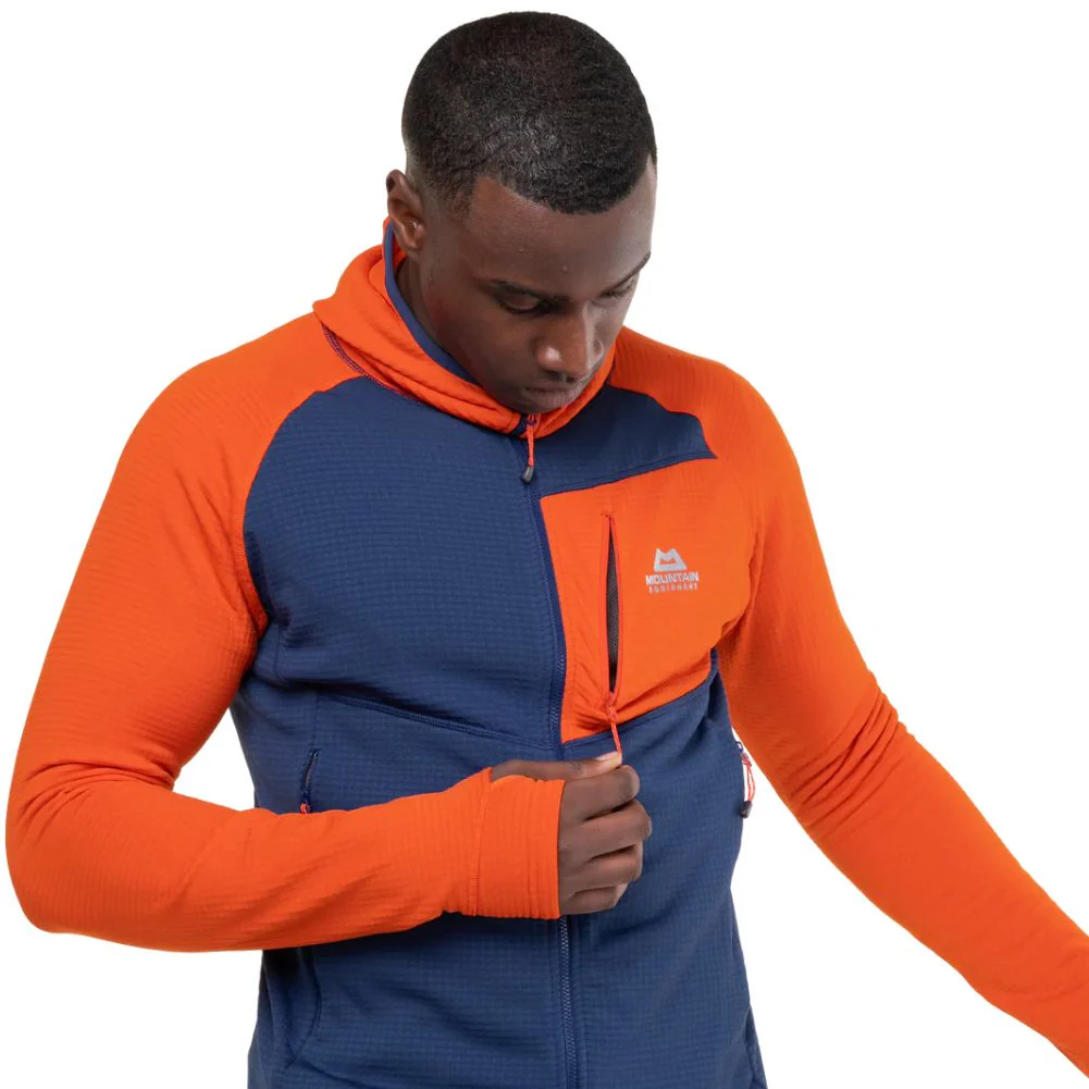Mountain Equipment Men's Eclipse Hooded Jacket (Medieval/Cardinal) - Image 8