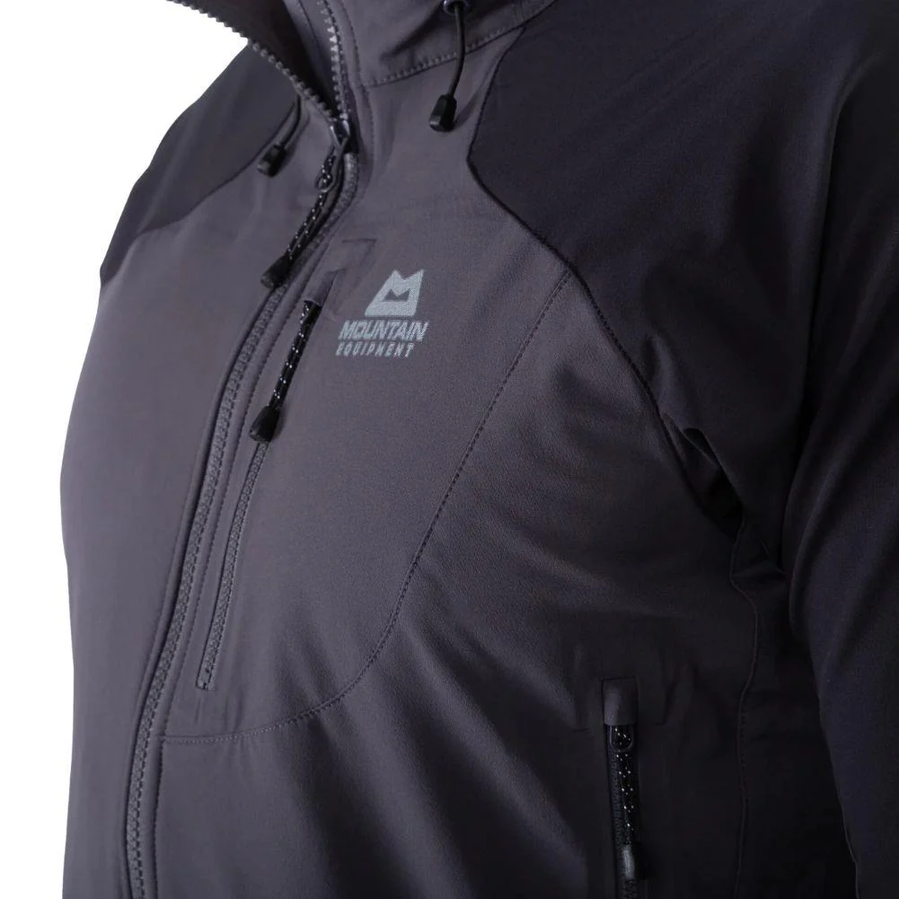 Mountain Equipment Men's Frontier Hooded Jacket (Anvil Grey/Black) - Image 5