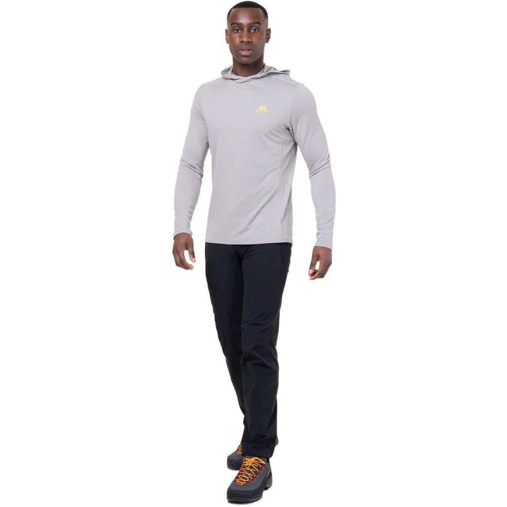 Mountain Equipment Men's Glace Hooded Top (Mist) - Image 4