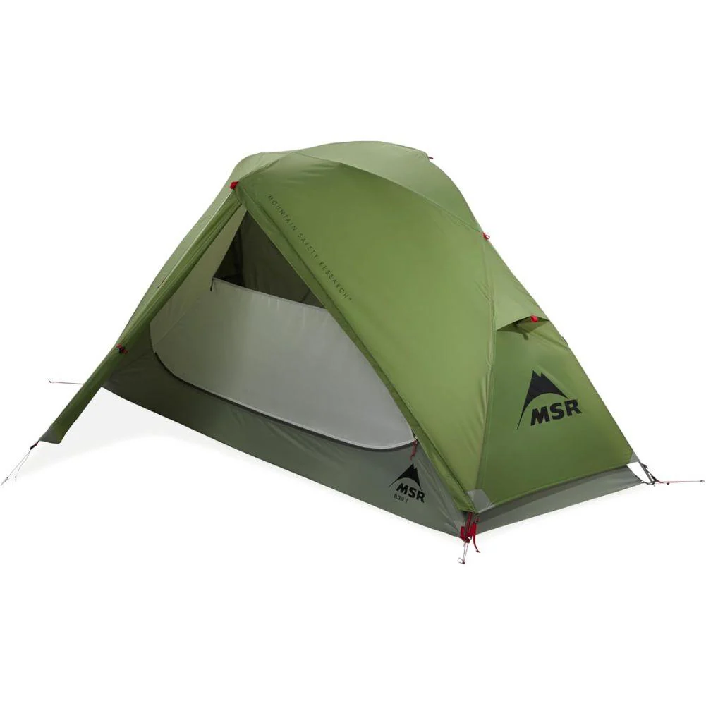 MSR Elixir 1 Tent -1 Person Backpacking Tent 2026 (Green)