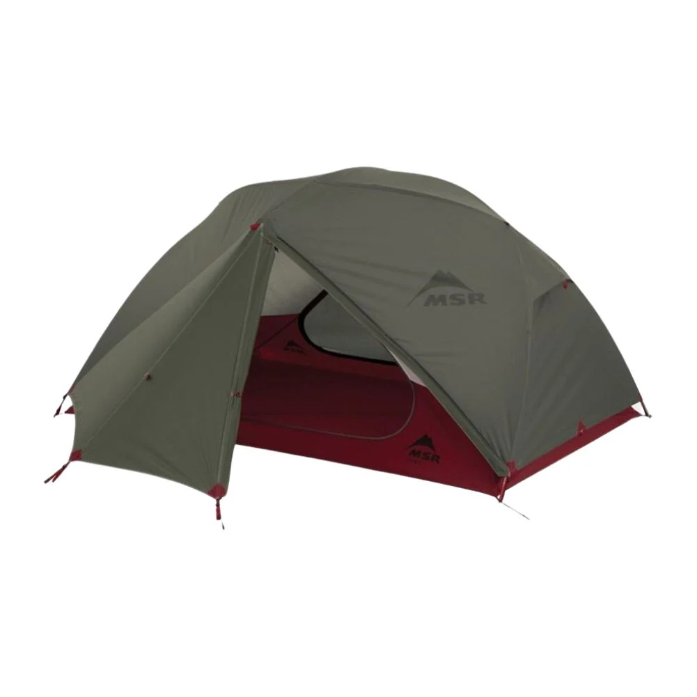 MSR Elixir 2 Tent - 2 Man Trekking/Backpacking Tent (Includes Footprint) - Green