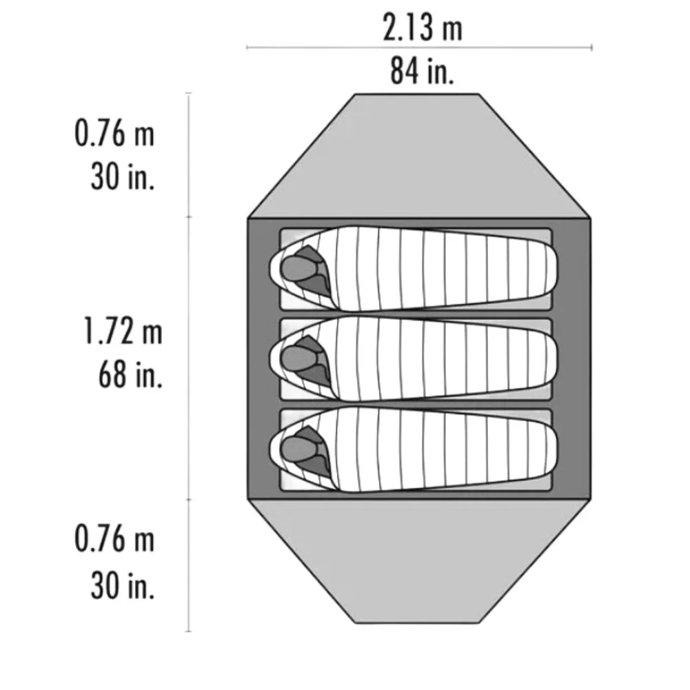 MSR Elixir 3 Tent - 3 Person Tent - Image 6
