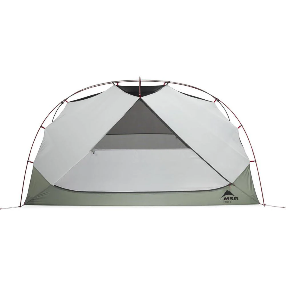 MSR Elixir 4 Tent - 4 Person Backpacking Tent 2026 (Green) - Image 3