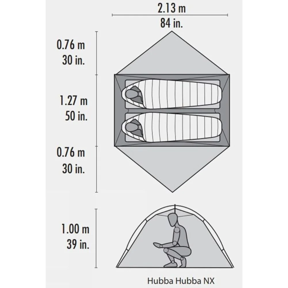 MSR Hubba Hubba NX 2 Tent - 2 Person Tent - Image 6