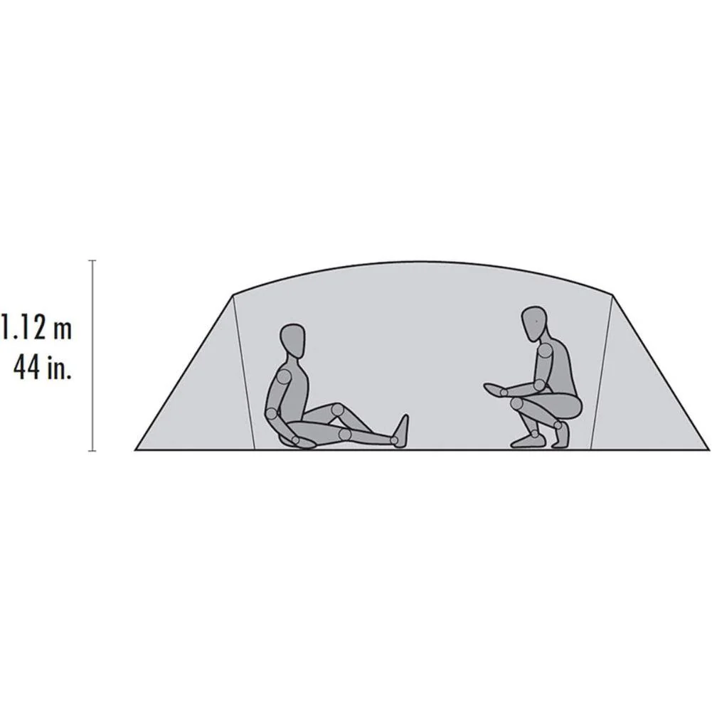 MSR Mutha Hubba NX 3 Person Tent (Grey) - Image 5