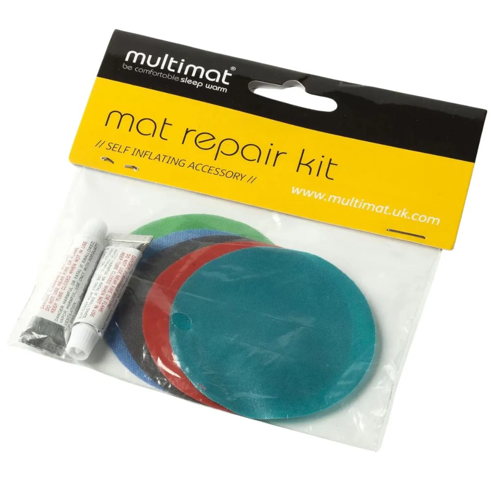 Multimat - Self-Inflating Camping Mat Repair Kit - Patches & Glue