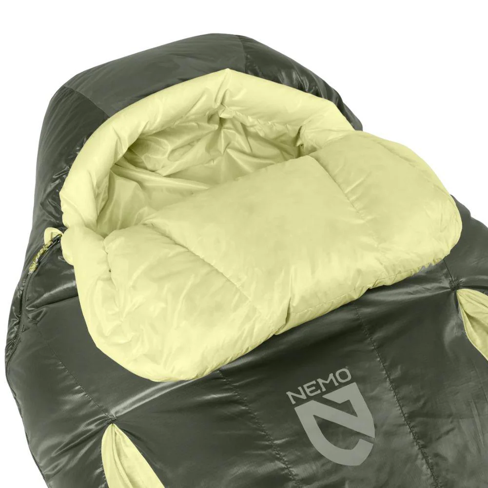 Nemo Equipment Disco Women's Endless Promise 15°F Regular Down Sleeping Bag (Boreal) - Image 8