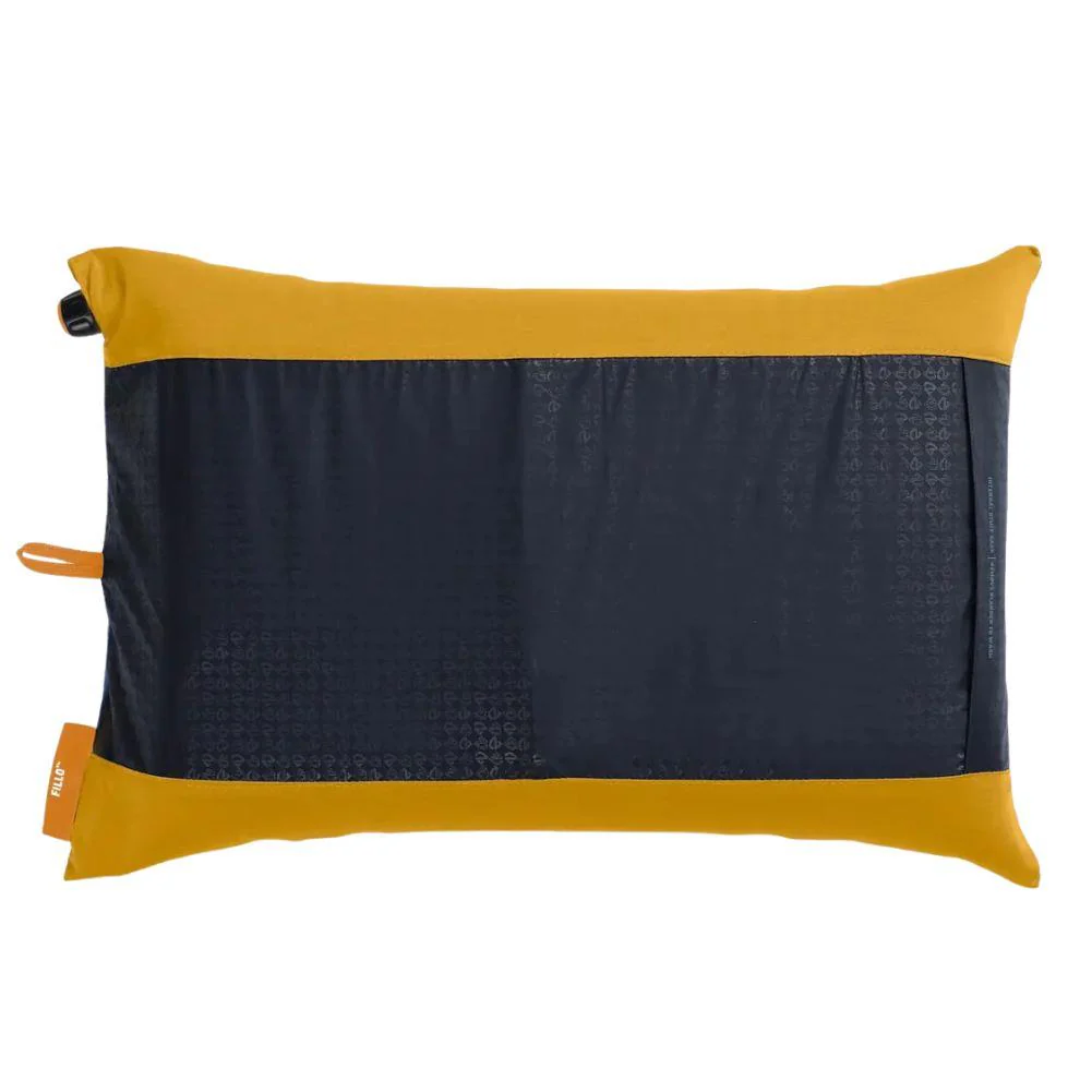 Nemo Equipment Fillo Backpacking & Camping Pillow (Mango/Golden Oak) - Image 4