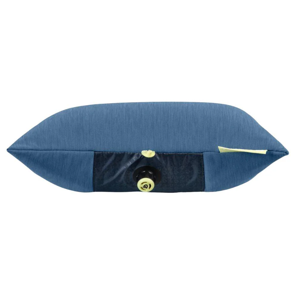 Nemo Equipment Fillo Elite Wide Ultralight Backpacking Pillow (Blue Horizon/Citron) - Image 8