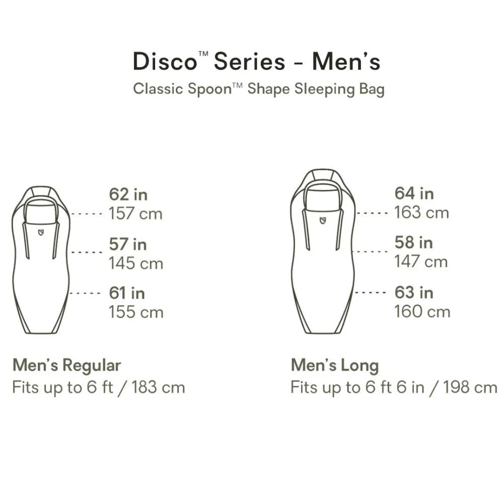Nemo Equipment Men's Disco Endless Promise 30°F Regular Down Sleeping Bag (Chimera) - Image 17