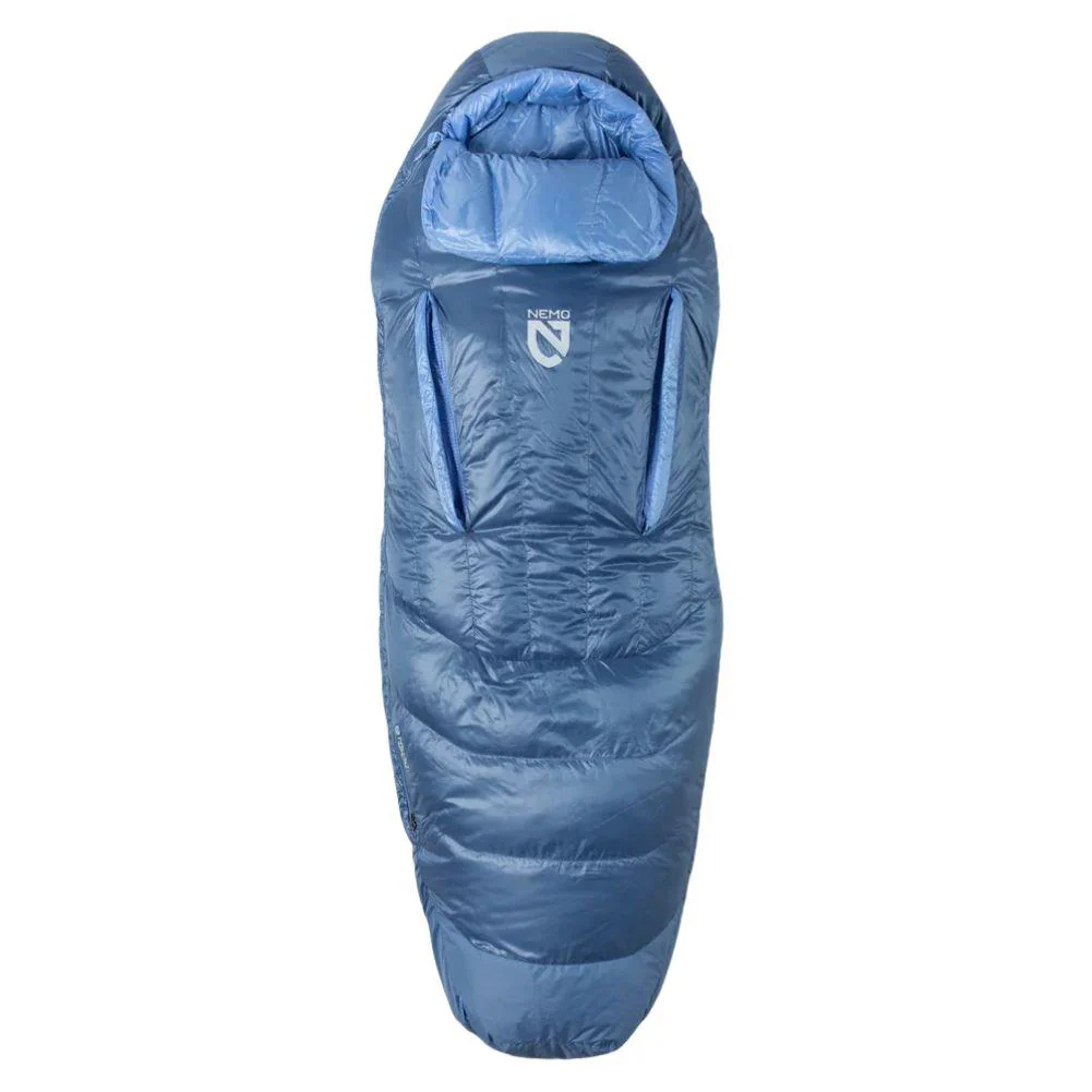 Nemo Equipment Women's Disco Endless Promise 30°F Regular Down Sleeping Bag (Blue Horizon) - Image 3