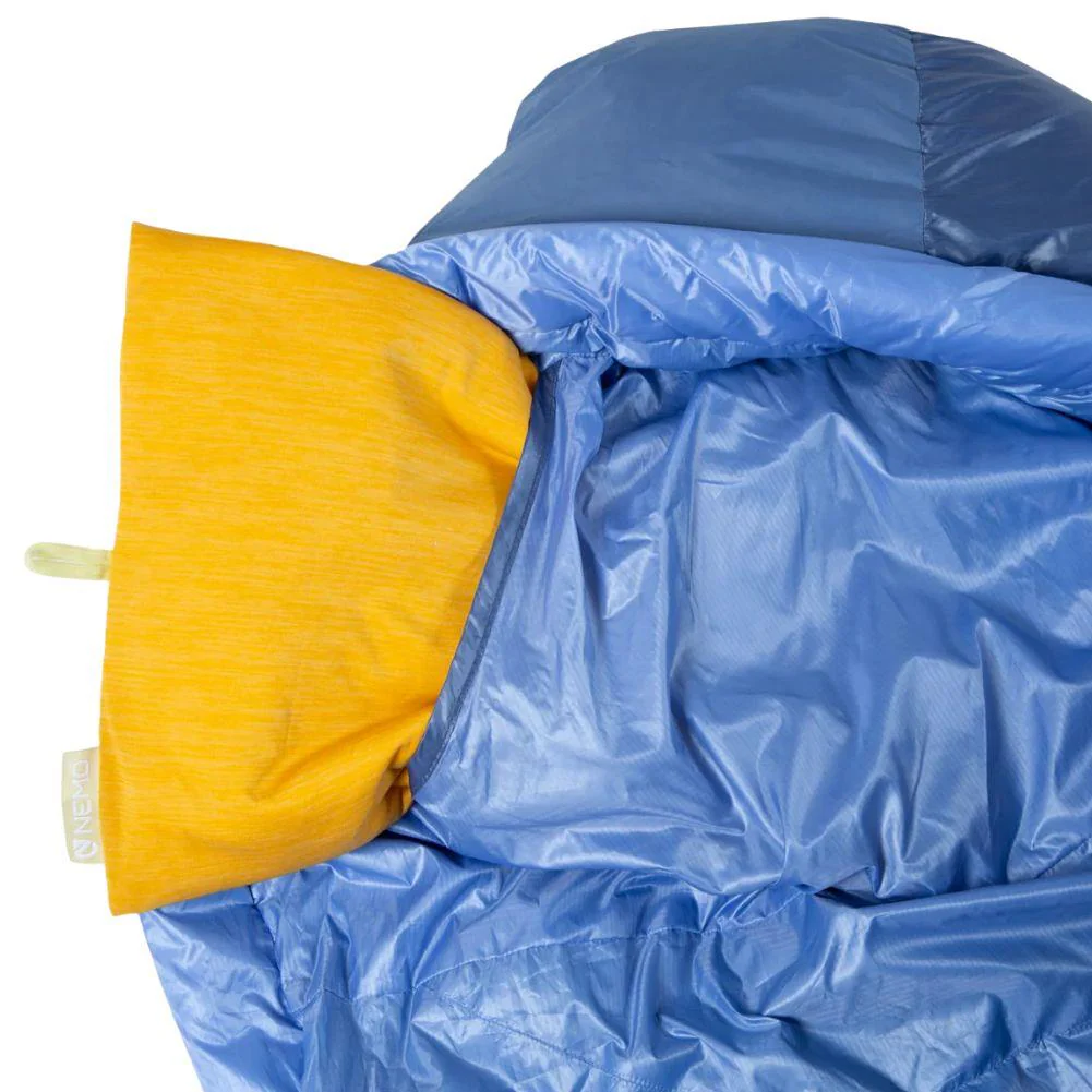 Nemo Equipment Women's Disco Endless Promise 30°F Regular Down Sleeping Bag (Blue Horizon) - Image 9