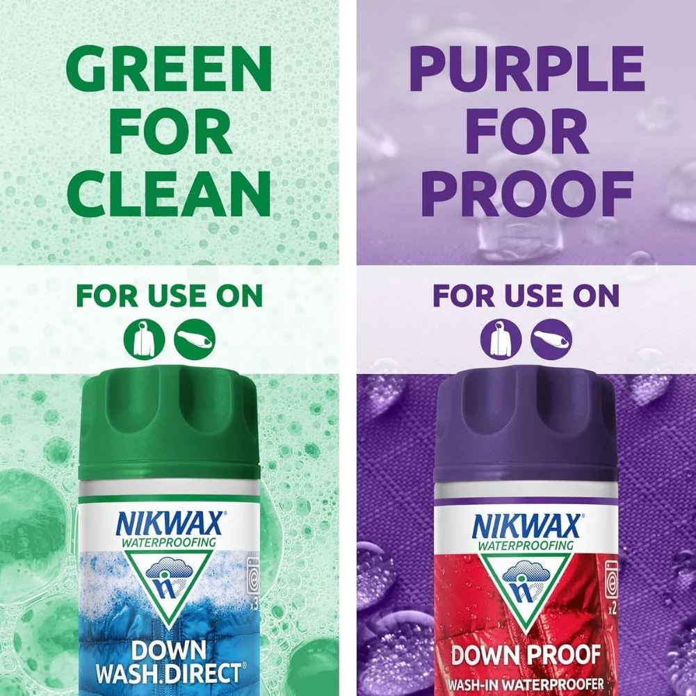 Nikwax Down Wash/Down Proof Twin Pack 300ml - Image 6