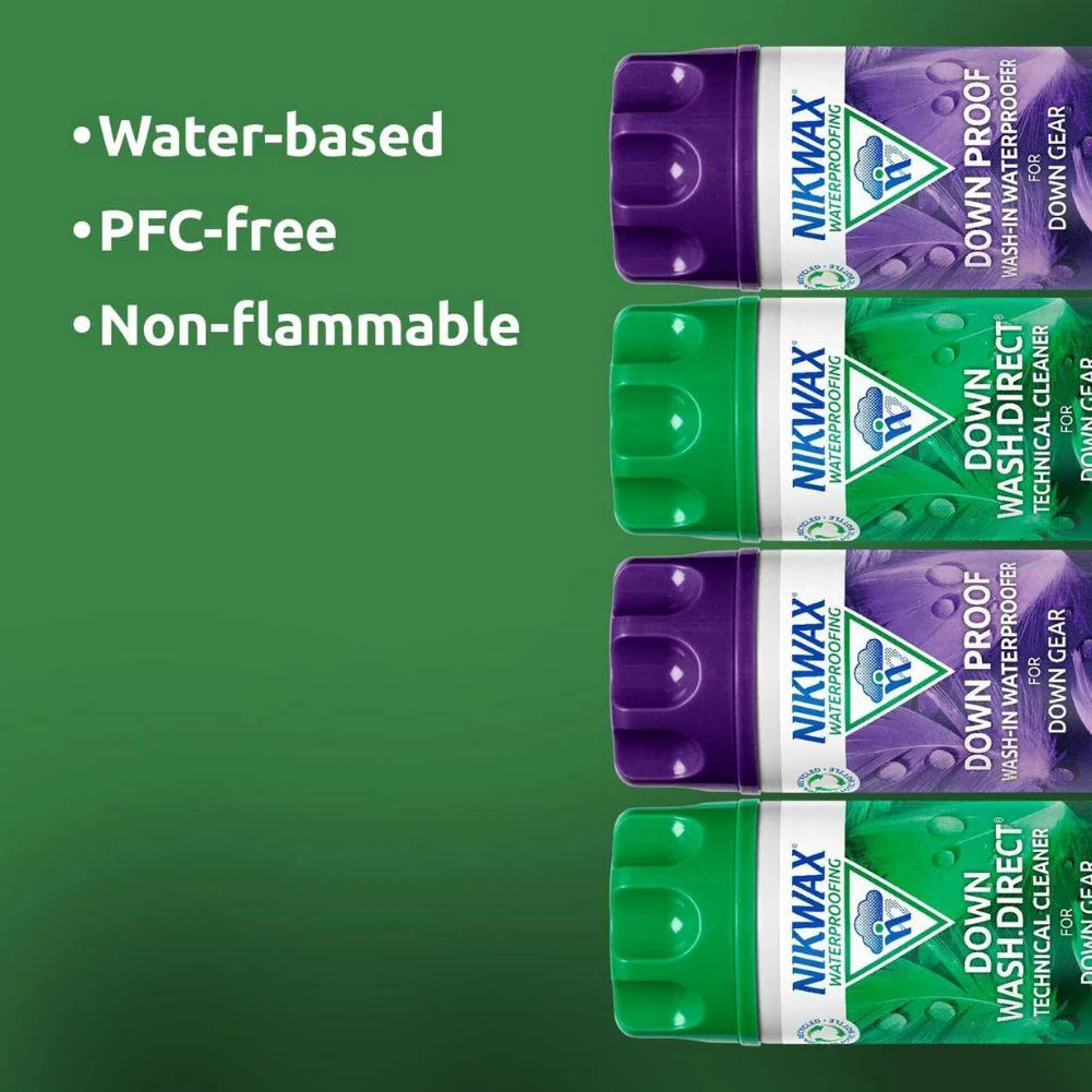 Nikwax Down Wash/Down Proof Twin Pack 300ml - Image 9