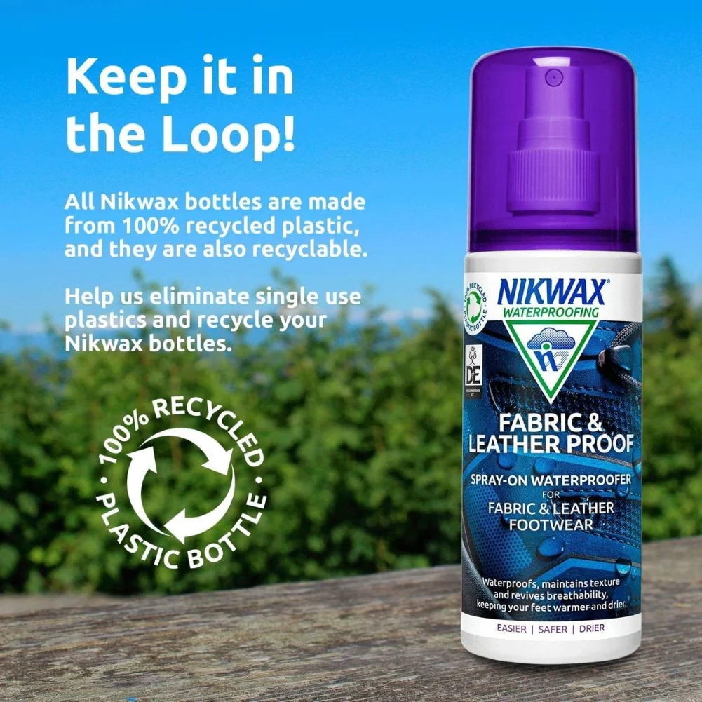 Nikwax Fabric & Leather Proof Spray on 300ml - Image 7