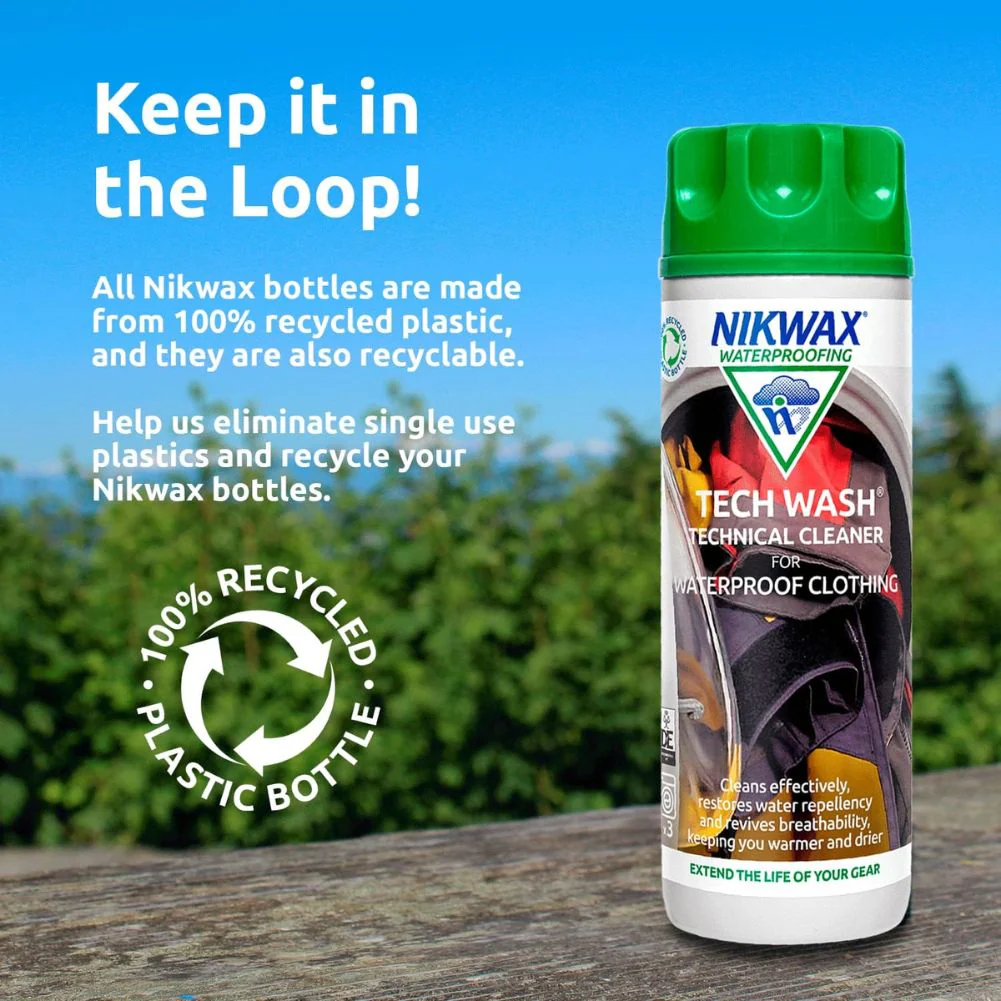 Nikwax Tech Wash 300ml Wash in Cleaner - Image 7