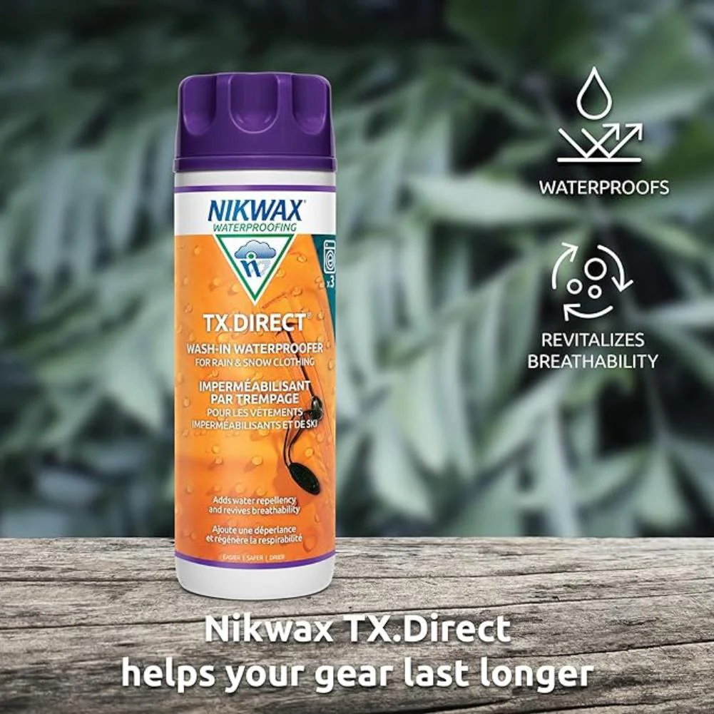 Nikwax TX Direct Wash-In Garment Re-Proofer (300 ml) - Image 4