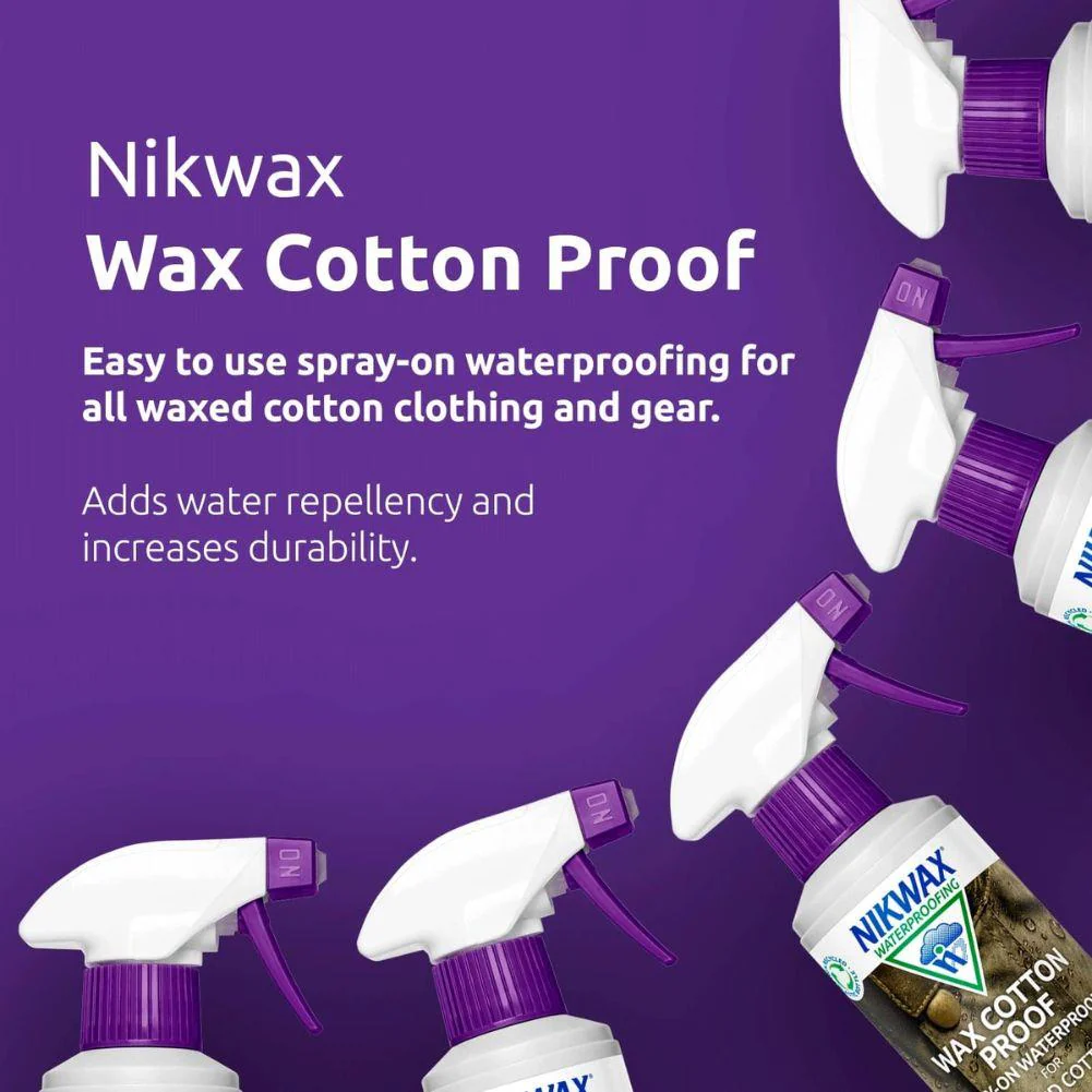 Nikwax Wax Cotton Proof Spray - 300ml - Image 2