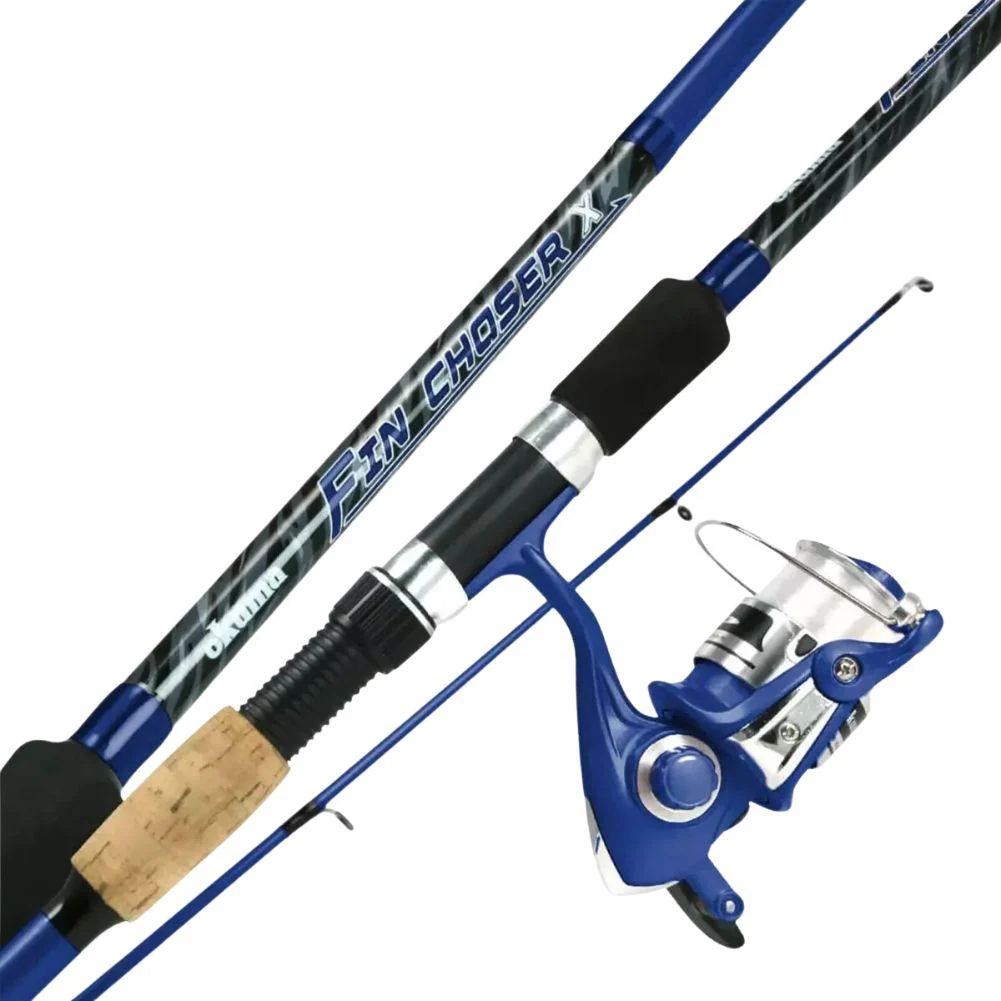 Okuma Fin Chaser “X” Series Fishing Rod Combo (213cm)(Blue)