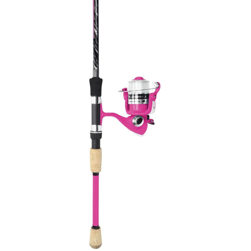 Okuma Fin Chaser "X” Series Fishing Rod Combo (Pink) - Image 2