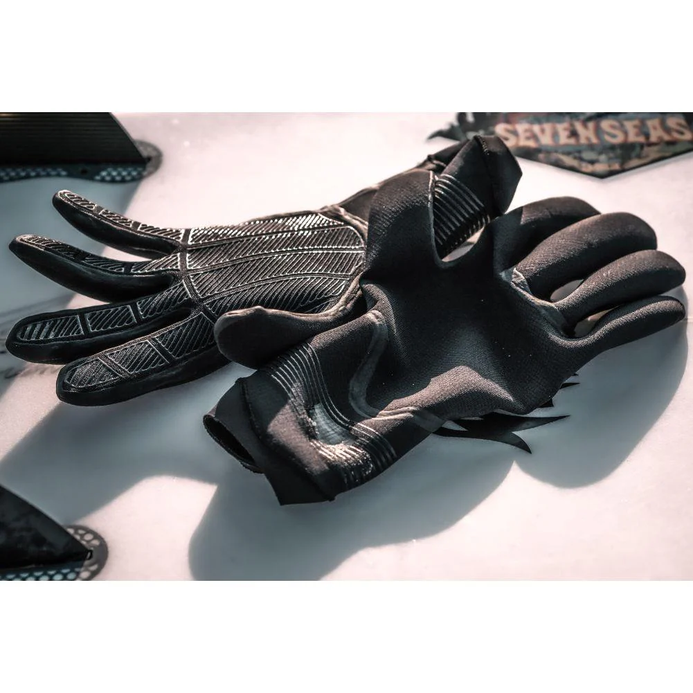 O'Neill Psycho Tech 3mm Gloves (Black) - Image 2