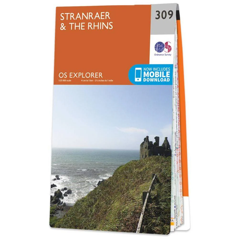 Ordnance Survey Explorer Map 309 - Stranraer & The Rhins - Image 2
