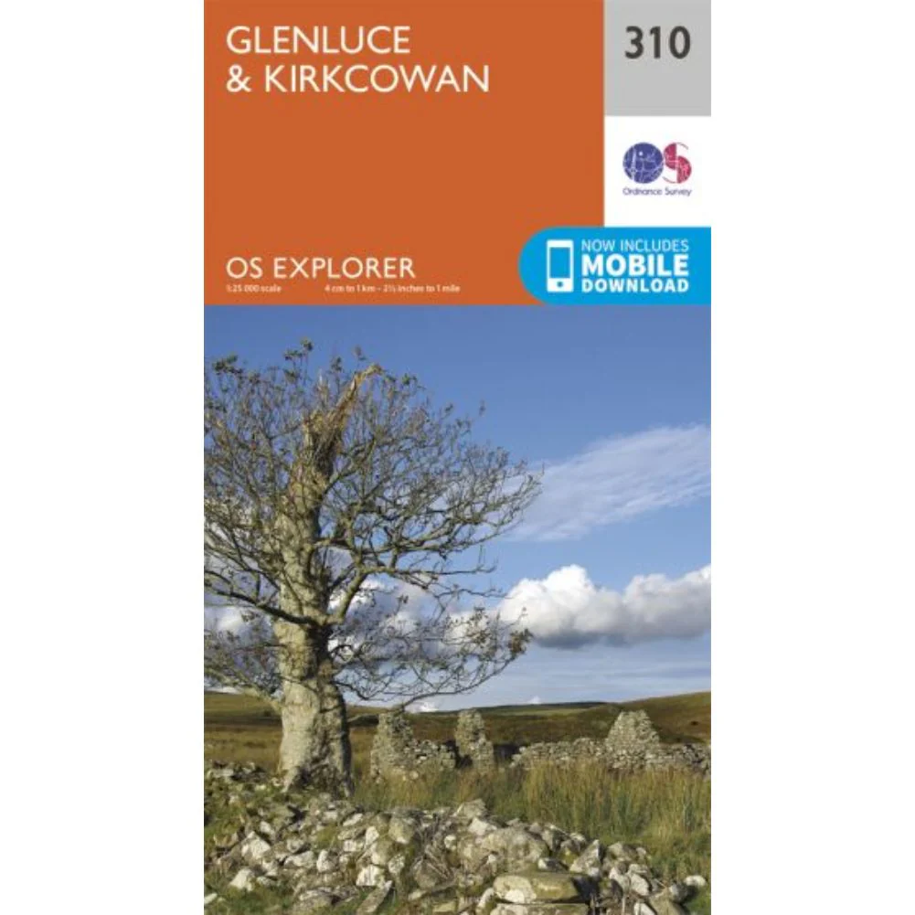 Ordnance Survey Explorer Map 310 Glenluce & Kirkcowan