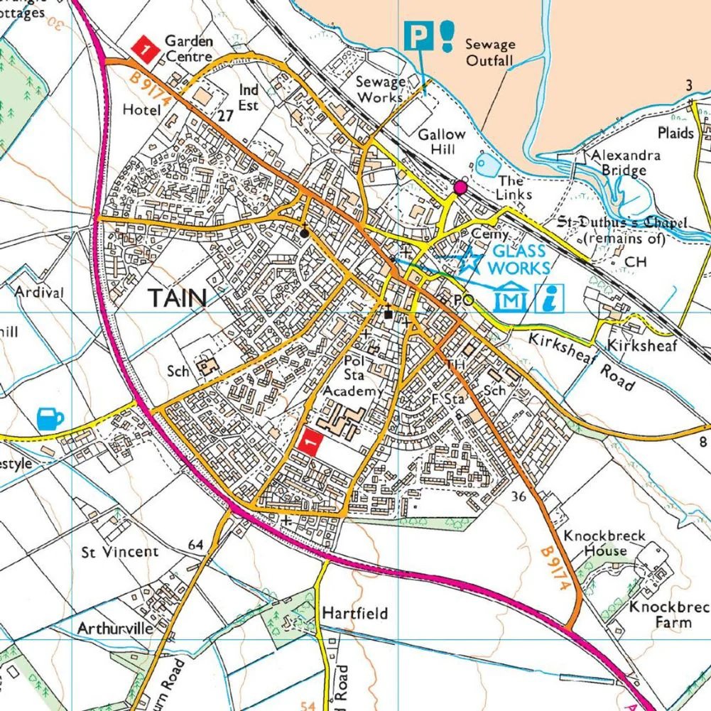 Ordnance Survey Explorer Map 438 Dornoch & Tain - Image 5