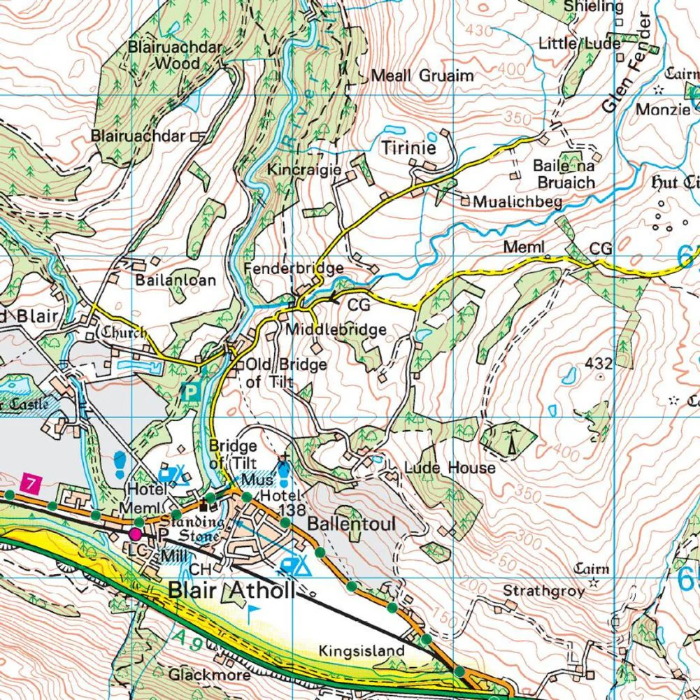 Ordnance Survey Landranger 43 Braemar & Blair Atholl - Image 5