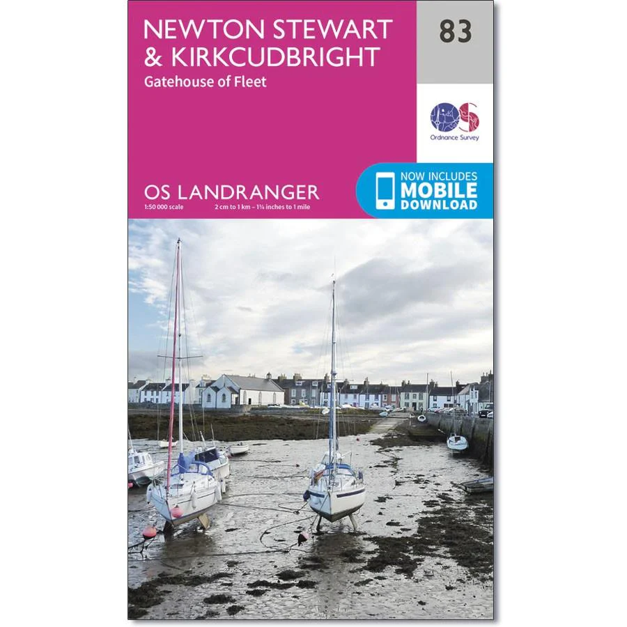 Ordnance Survey Landranger 83 - Newton Stewart & Kirkcudbright