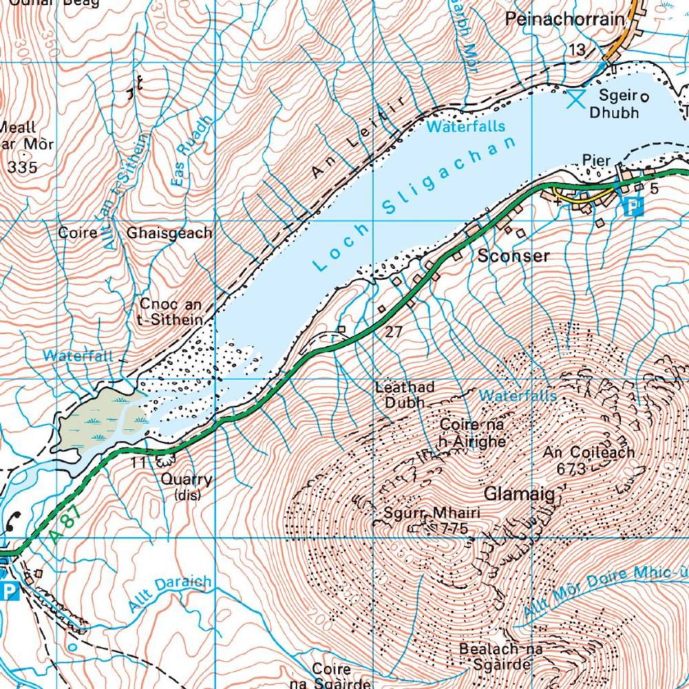 Ordnance Survey Landranger Map 32 South Skye & Cuillin Hills - Image 5