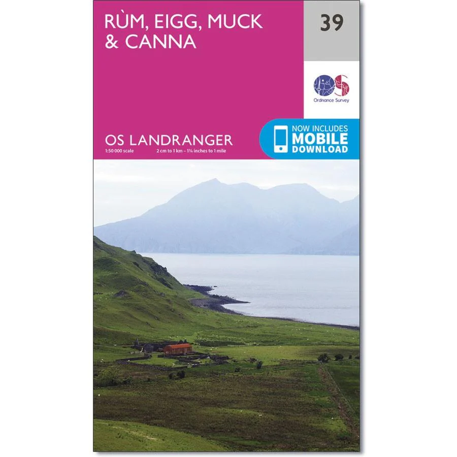 Ordnance Survey Landranger Map 39 Rùm, Eigg, Muck & Canna