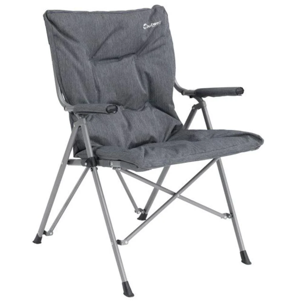 Outwell Alder Lake Folding Camping Chair (Black/Grey)