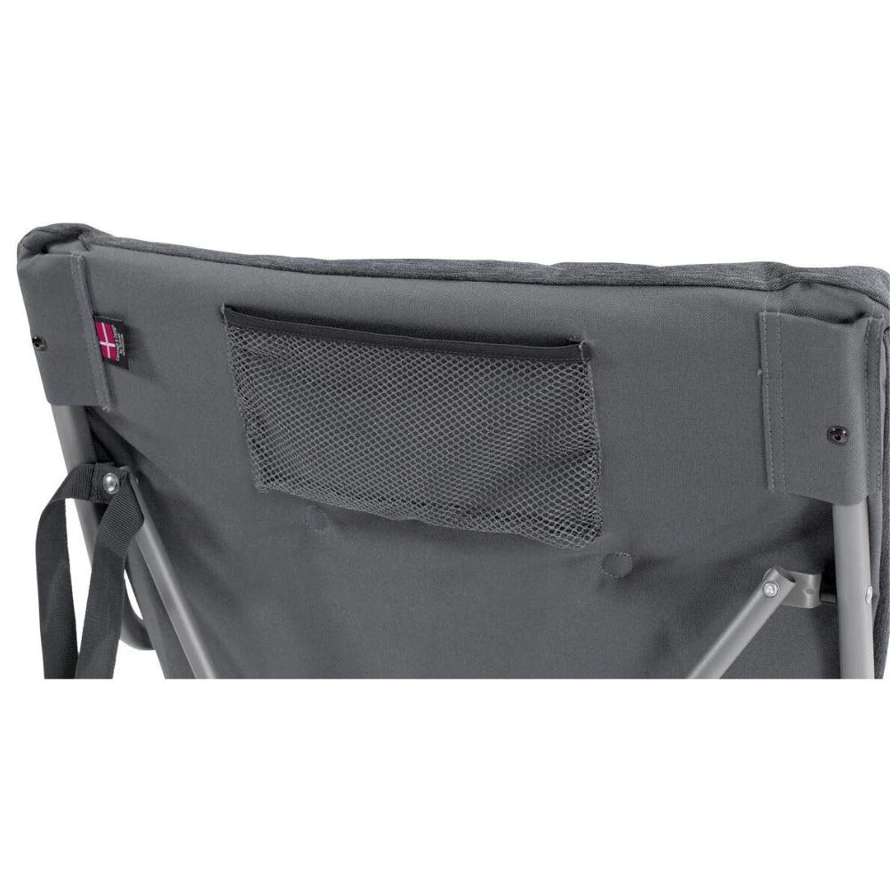 Outwell Alder Lake Folding Camping Chair (Black/Grey) - Image 2
