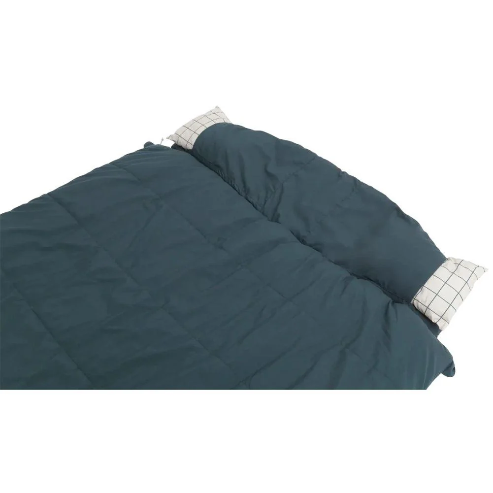 Outwell Camper Lux Double Sleeping Bag (Blue) - Image 4