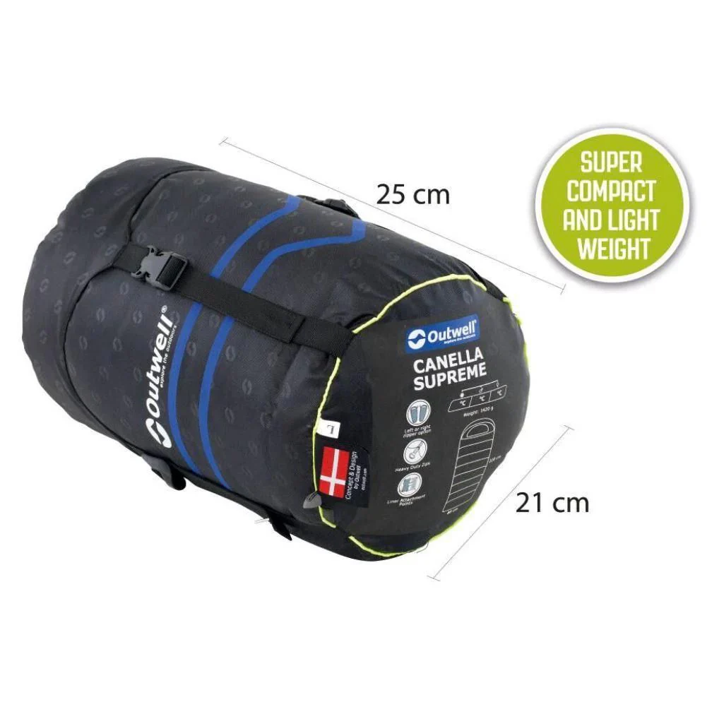 Outwell Canella Supreme Sleeping Bag - Image 3