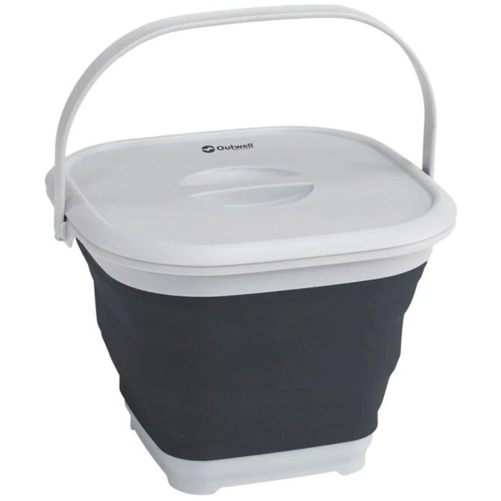 Outwell Collaps Bucket Square w/lid (Navy Night)